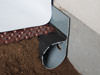 French Drain or Drain Tile system installed in a Georgia and South Carolina crawl space