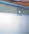 Clear block wall covering product available in Bluffton for crawl spaces