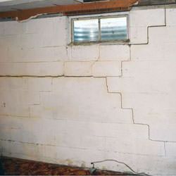 Bowing foundation walls in danger of failure in Millen