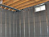Installation of basement wall insulation in Savannah, Warner Robins, Macon